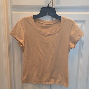 Classic Tan Short Sleeve Women's Tee